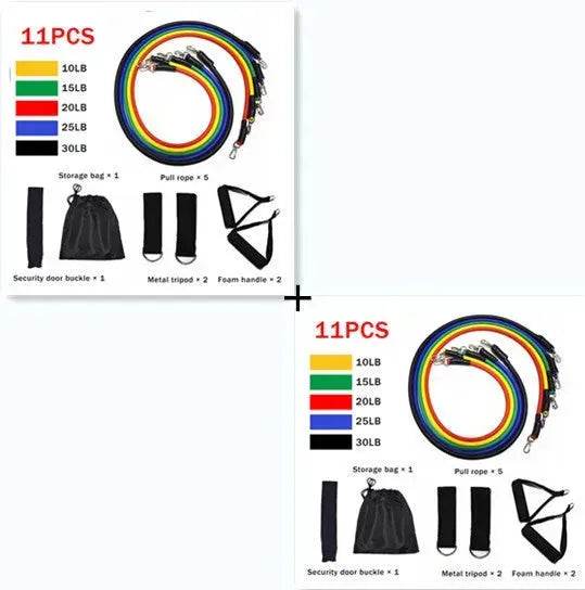 Fitness Rally Elastic Rope Resistance Band set - www.Shopthatapp.com