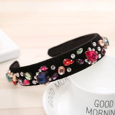 Headband Pearl Rhinestone Hair Accessories - www.Shopthatapp.com