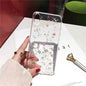 Dried flower epoxy silicone phone case - www.Shopthatapp.com