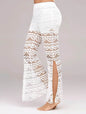Summer Women Elegant Patchwork Sheer Pants Sexy Lace Trouser Pantalon Party Clubwear - www.Shopthatapp.com