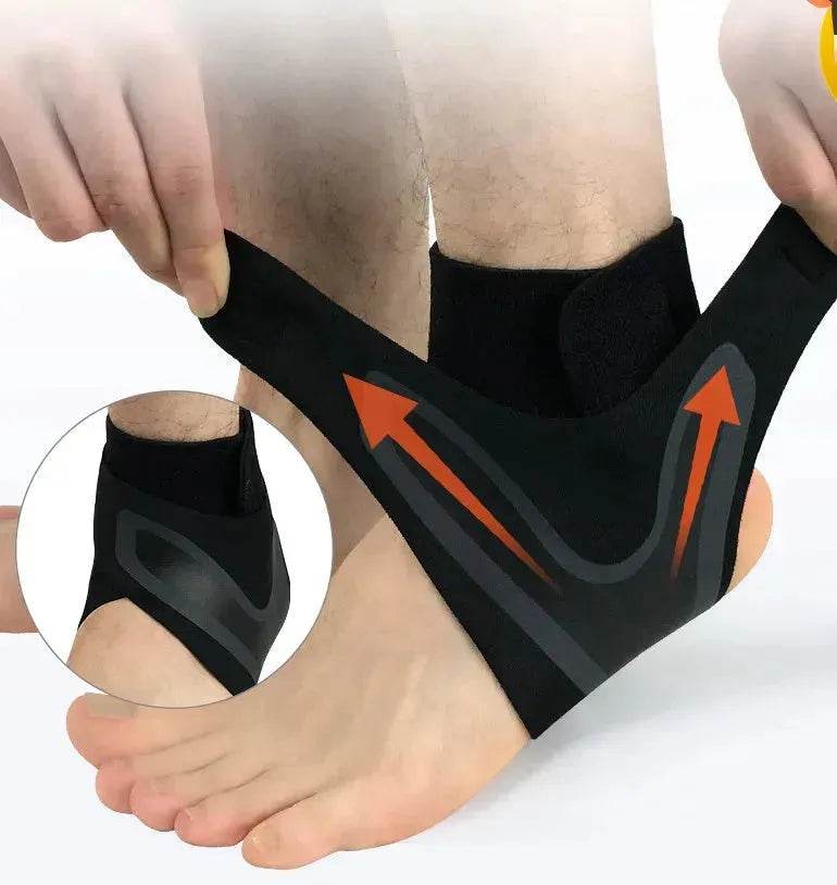 Ankle Support Brace for sprain Ankle Elastic Ankle Sleeve - www.Shopthatapp.com
