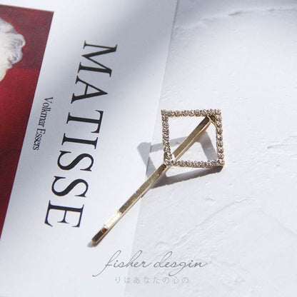 Rhinestone Bling hair clip women - www.Shopthatapp.com