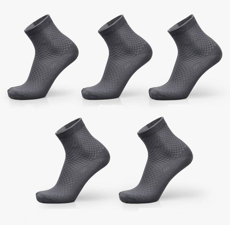 Socks men's new bamboo fiber men's business socks - www.Shopthatapp.com