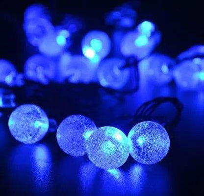 Crystal solar power of the led lamp string lights christmas lights solar garden outdoor decoration for christmas - www.Shopthatapp.com