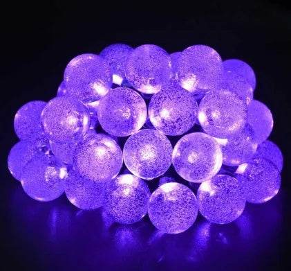 Crystal solar power of the led lamp string lights christmas lights solar garden outdoor decoration for christmas - www.Shopthatapp.com