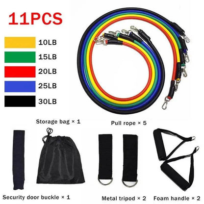 Fitness Rally Elastic Rope Resistance Band set - www.Shopthatapp.com