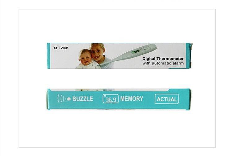 Medical electronic temperature counting display soft head thermometer - www.Shopthatapp.com