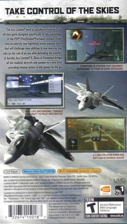 Ace Combat X: Skies of Deception (usagé)
