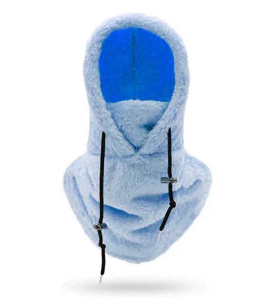 Winter Outdoors Cycling Sports Wind-proof Cap Cold Protection Thick fleece Hood Hat Balaclava - www.Shopthatapp.com