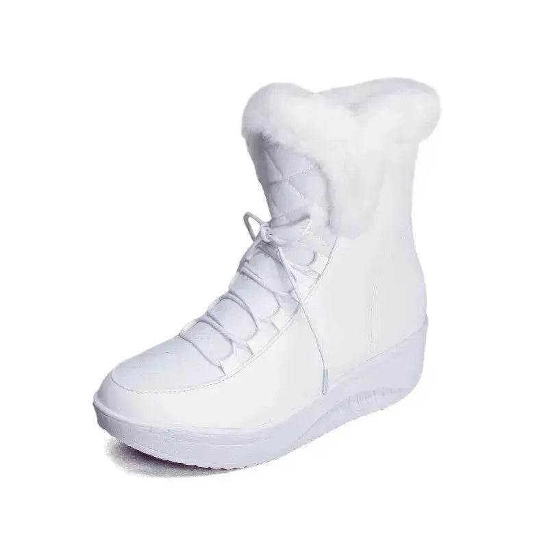 Women's Winter Boots faux fur winter shoe for women knee high winter boot - www.Shopthatapp.com