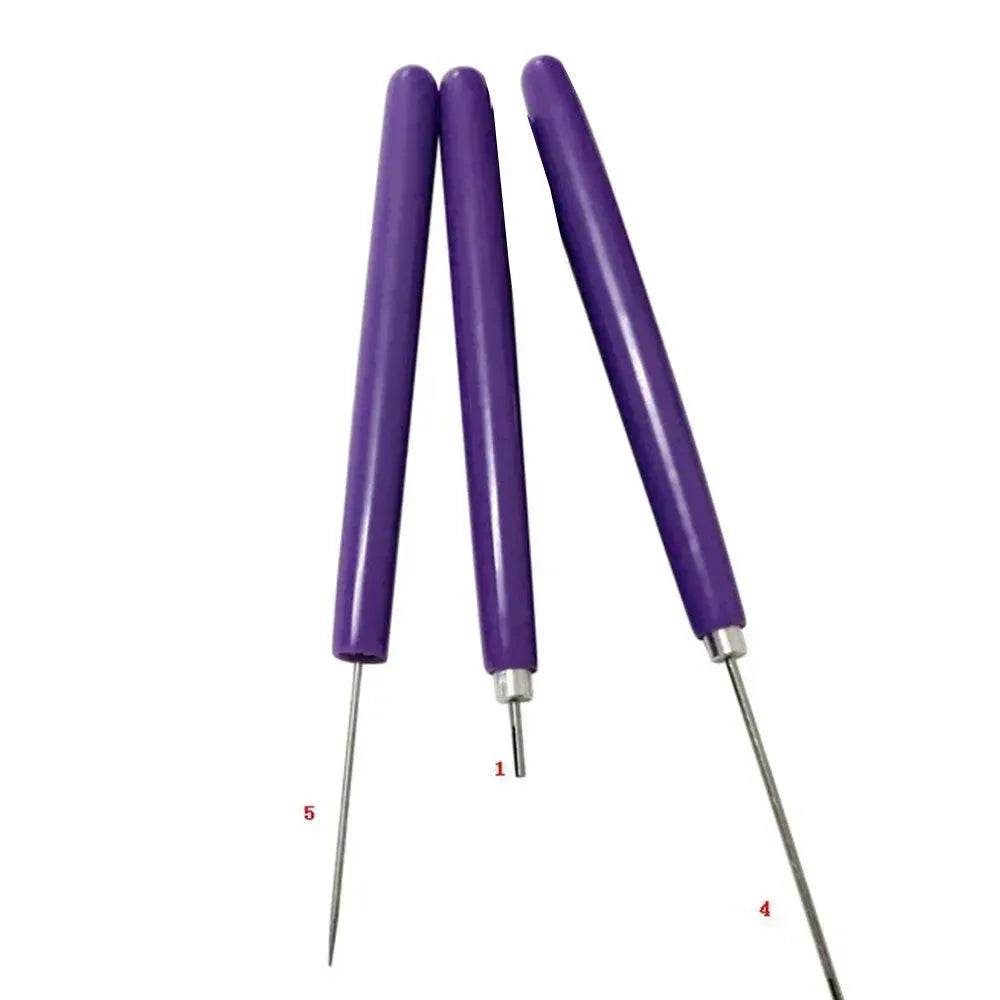 5PC Quilling Paper roller  Long And Short Quilling Needle Roll Paper Pen - www.Shopthatapp.com