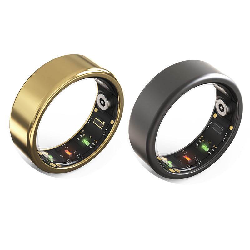 Smart Heart Rate Blood Oxygen Sleep Analysis Detection Ring Waterproof Multifunctional Ring - www.Shopthatapp.com