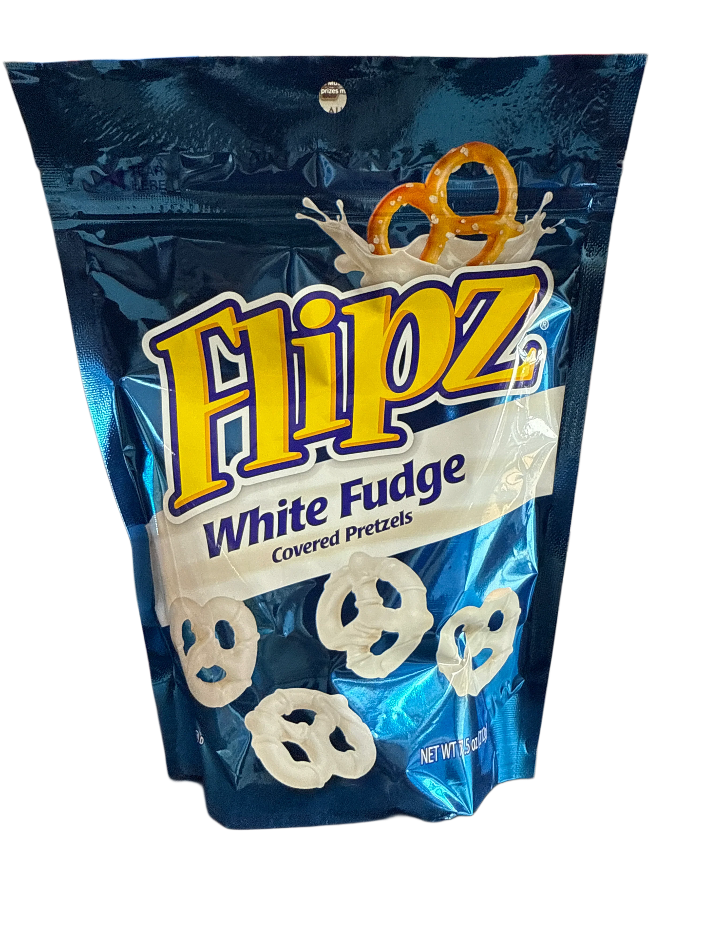 Flipz White Fudge Covered Pretzels 212G - U.S Edition - www.Shopthatapp.com
