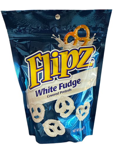 Flipz White Fudge Covered Pretzels 212G - U.S Edition - www.Shopthatapp.com