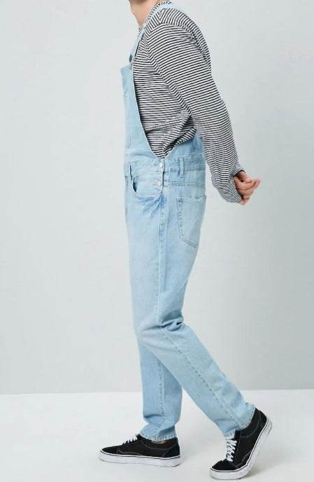 Men's denim Jeans Jumper overalls - www.Shopthatapp.com