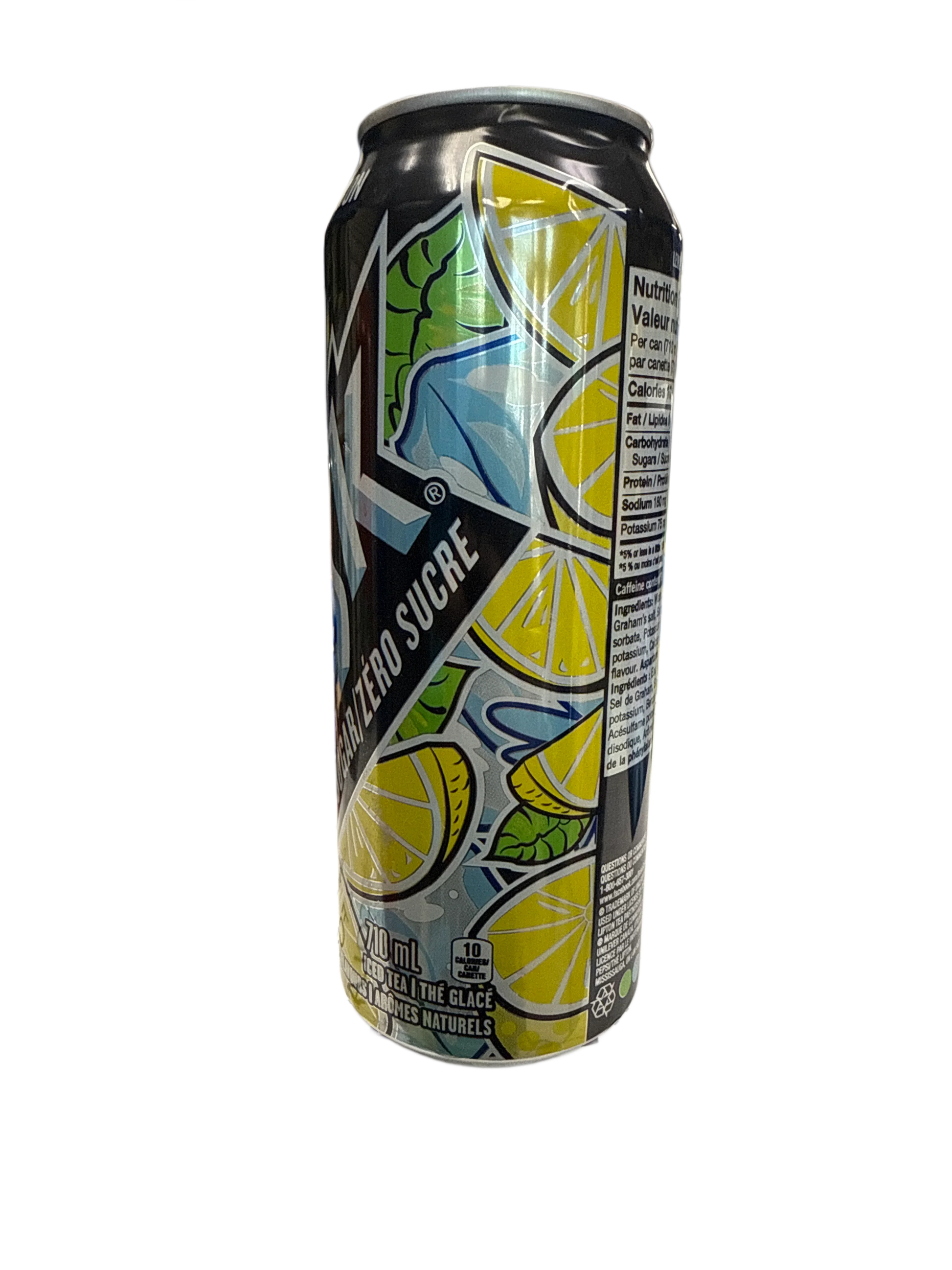 Brisk Zero Sugar Lemon Iced Tea Tall Can 710ML - U.S Edition - www.Shopthatapp.com
