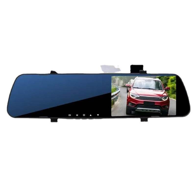 1080P HD Rearview Mirror Driving Recorder - www.Shopthatapp.com