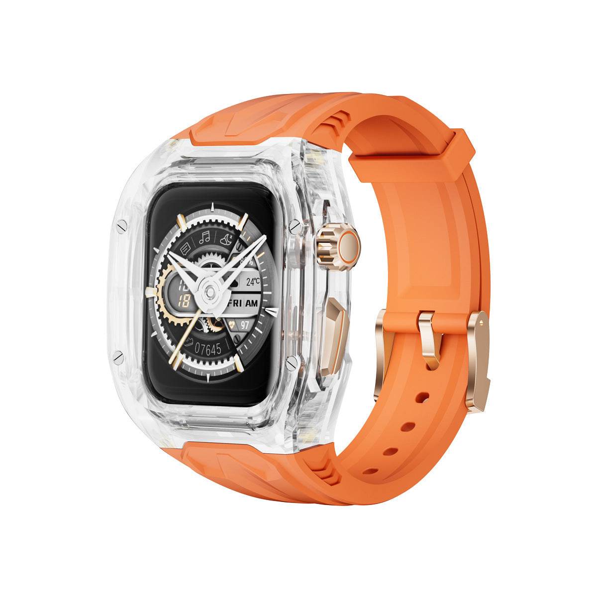 Richard Style Transparent Replacement Watch Case Strap - www.Shopthatapp.com