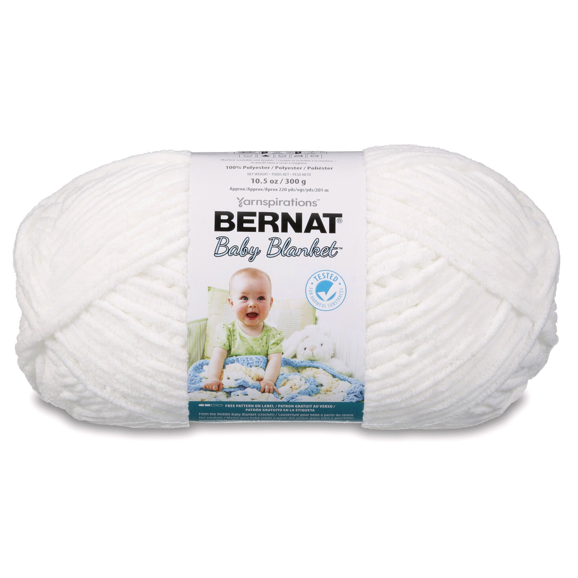 BABY BLANKET (Big Ball) | Bernat Collection - www.Shopthatapp.com