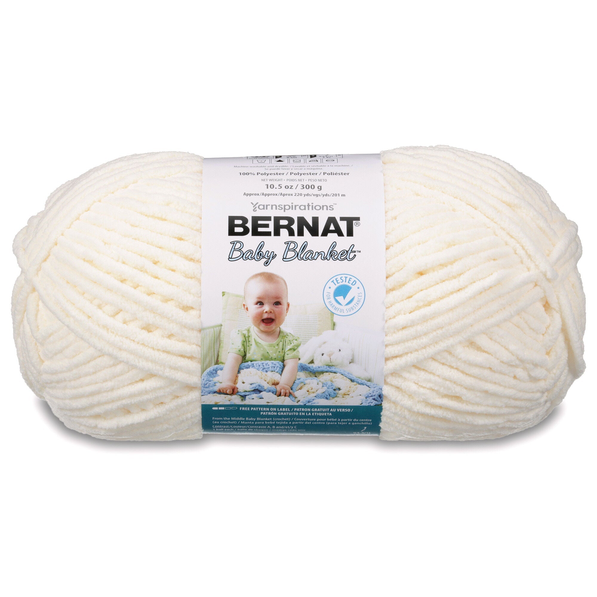BABY BLANKET (Big Ball) | Bernat Collection - www.Shopthatapp.com
