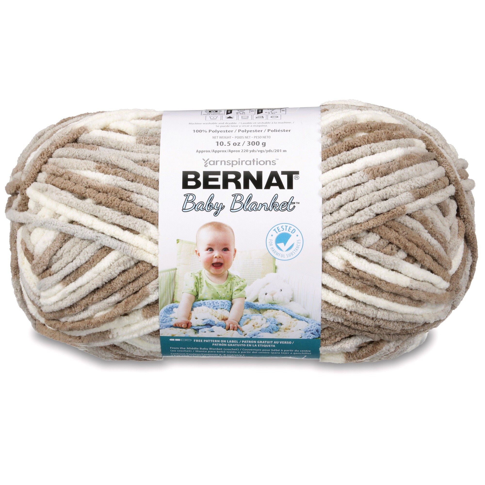 BABY BLANKET (Big Ball) | Bernat Collection - www.Shopthatapp.com