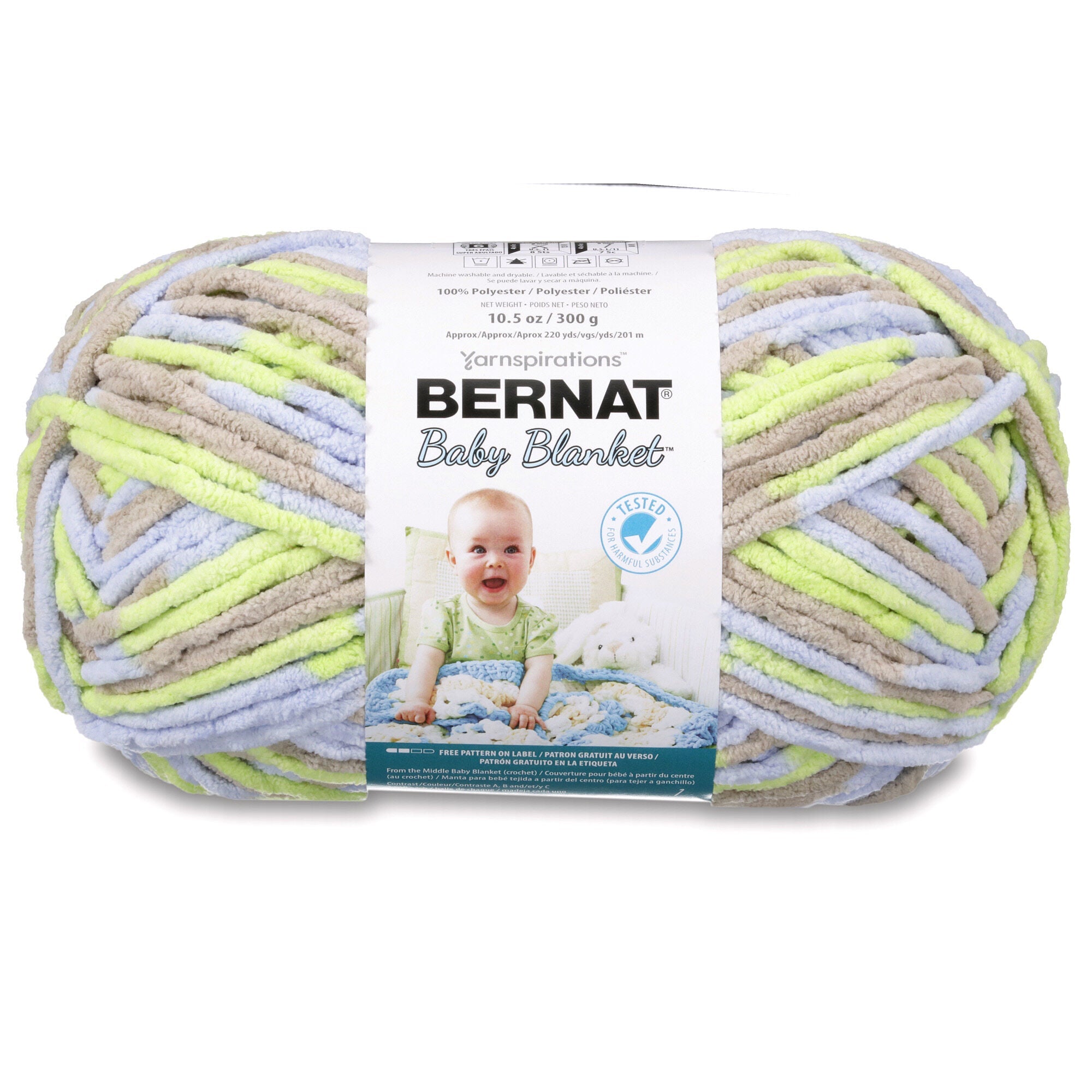 BABY BLANKET (Big Ball) | Bernat Collection - www.Shopthatapp.com