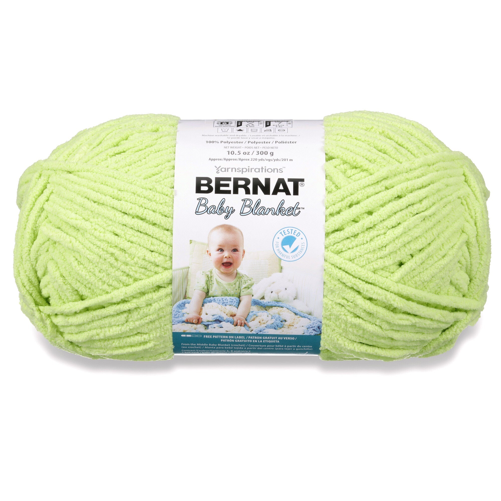 BABY BLANKET (Big Ball) | Bernat Collection - www.Shopthatapp.com