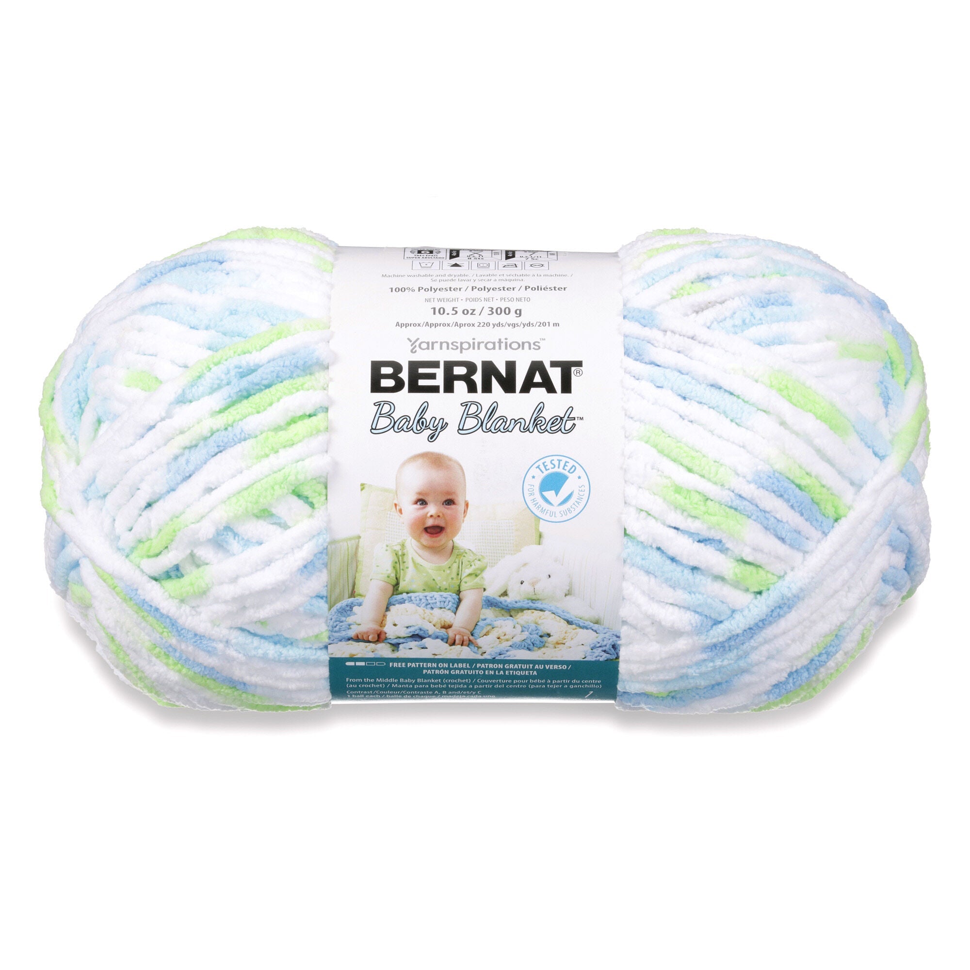 BABY BLANKET (Big Ball) | Bernat Collection - www.Shopthatapp.com