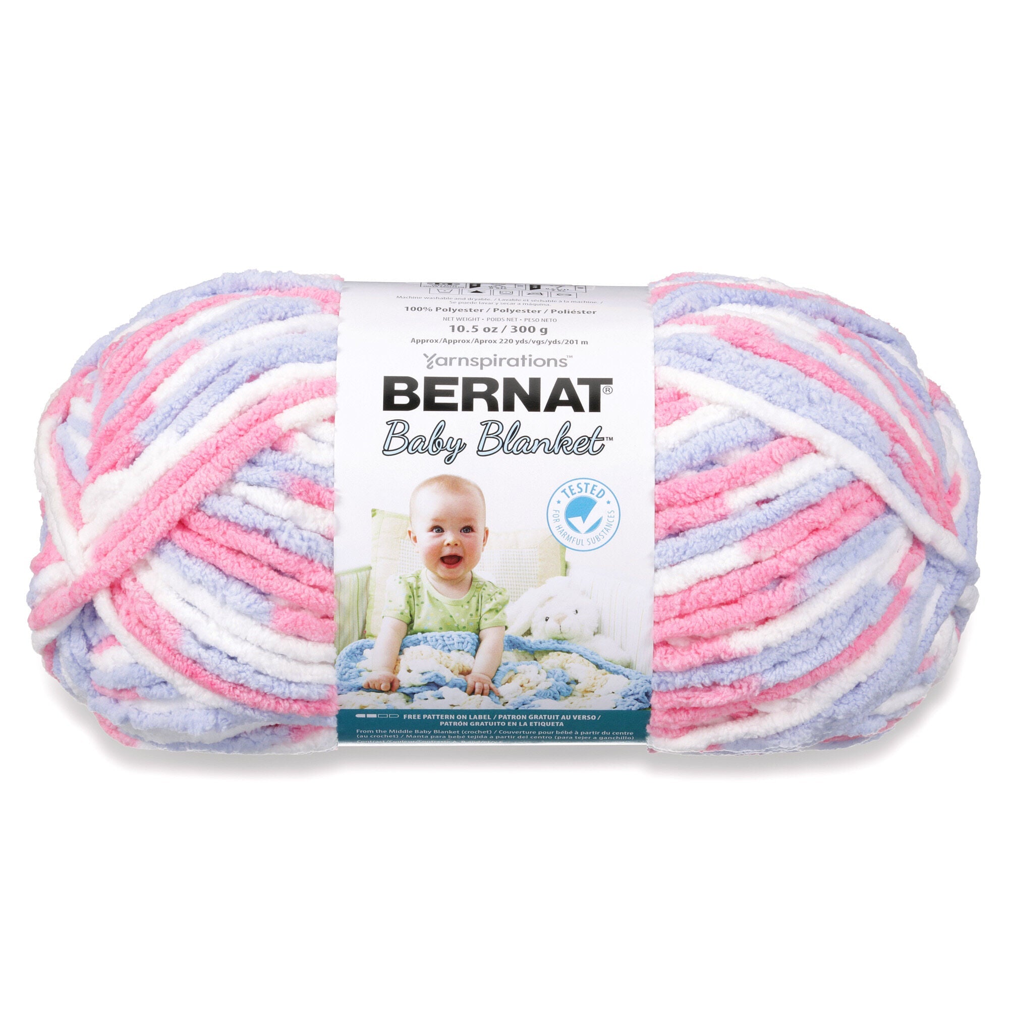 BABY BLANKET (Big Ball) | Bernat Collection - www.Shopthatapp.com