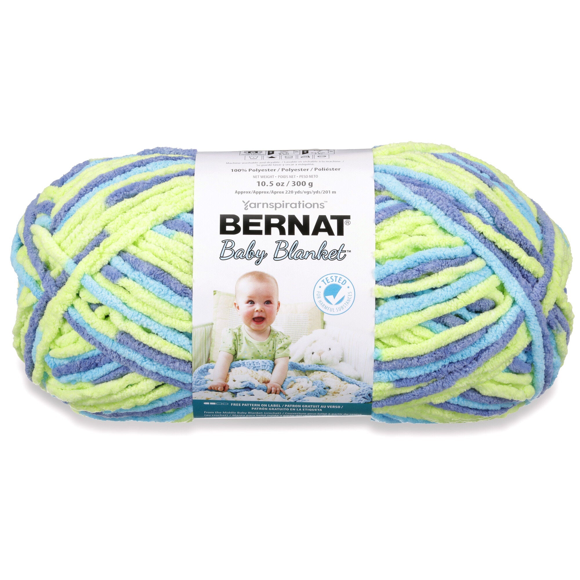 BABY BLANKET (Big Ball) | Bernat Collection - www.Shopthatapp.com