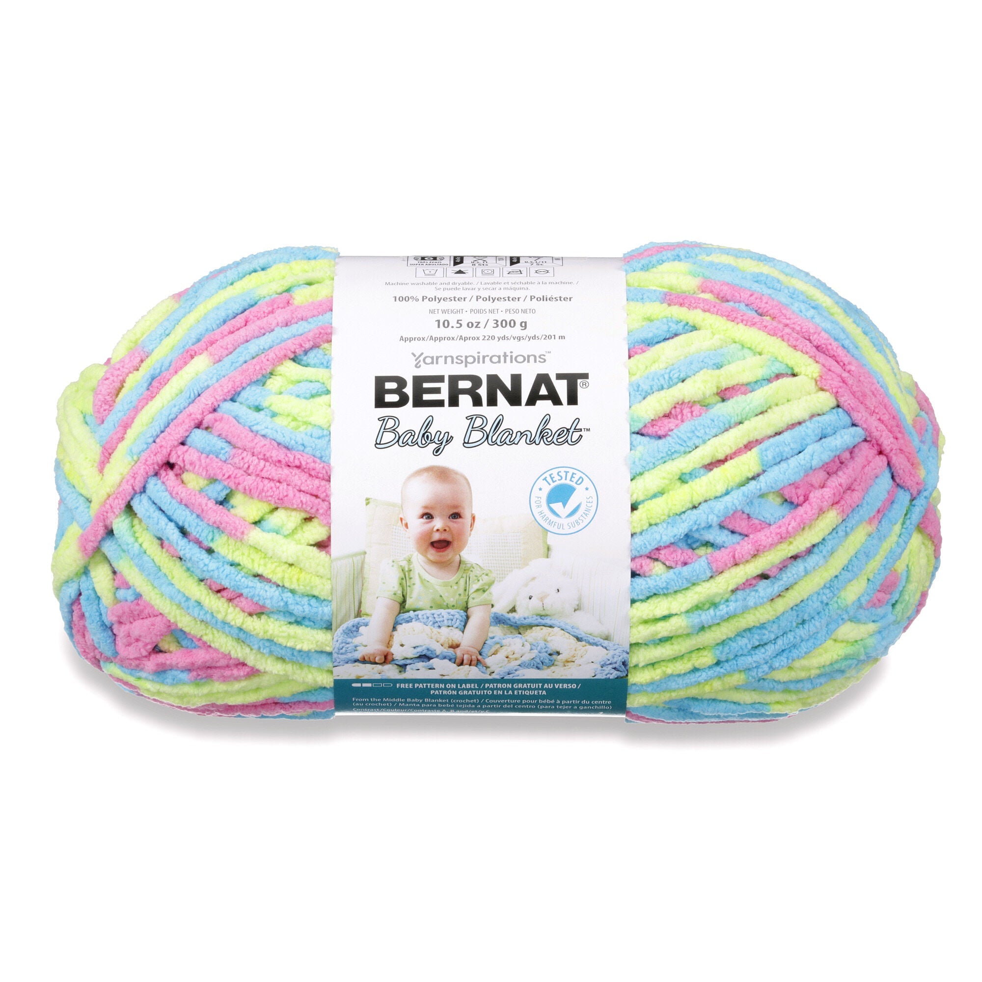 BABY BLANKET (Big Ball) | Bernat Collection - www.Shopthatapp.com