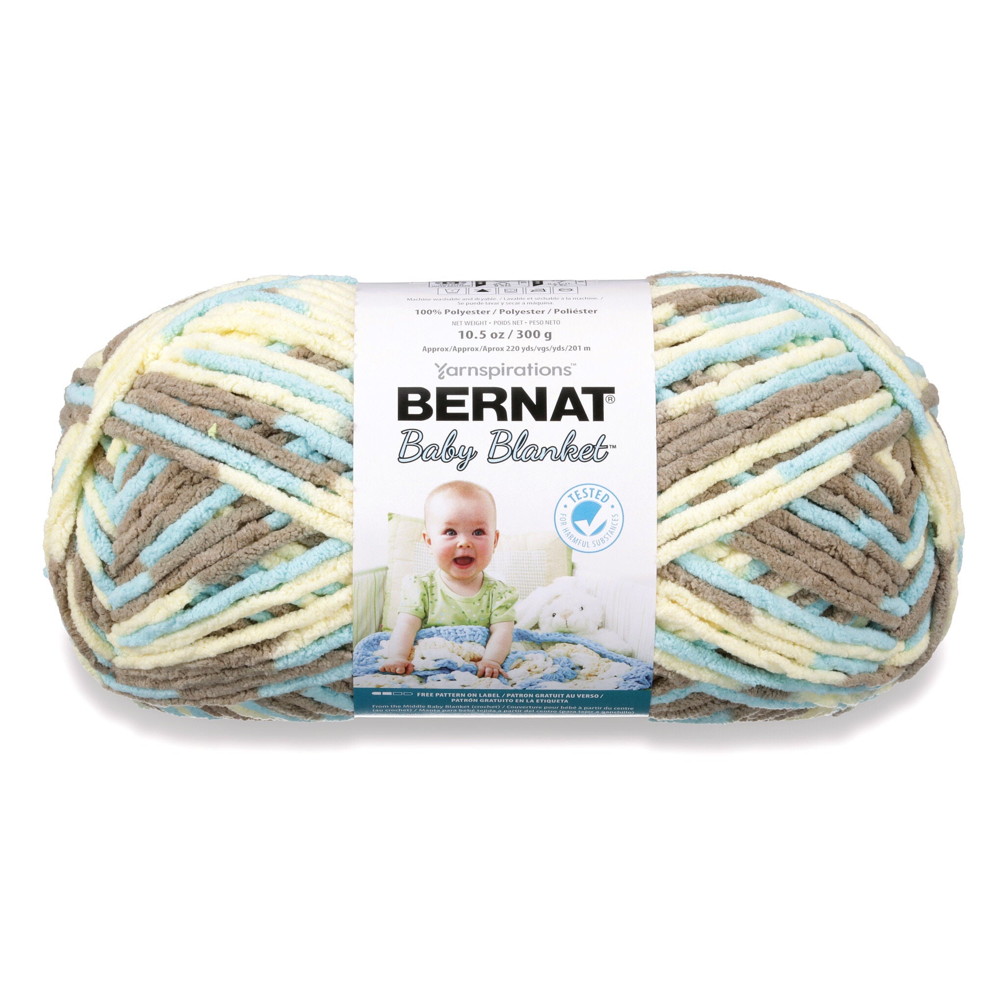 BABY BLANKET (Big Ball) | Bernat Collection - www.Shopthatapp.com