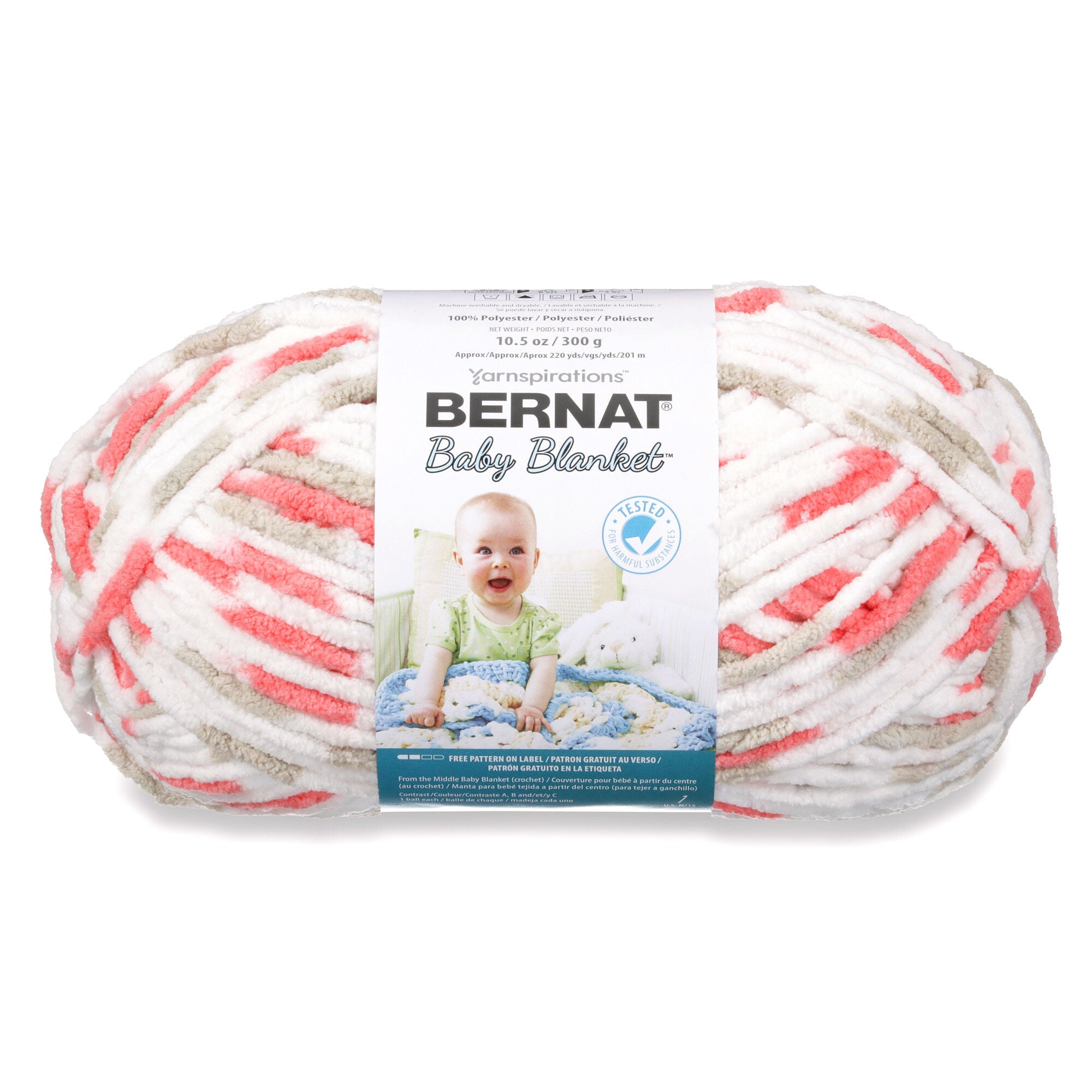 BABY BLANKET (Big Ball) | Bernat Collection - www.Shopthatapp.com