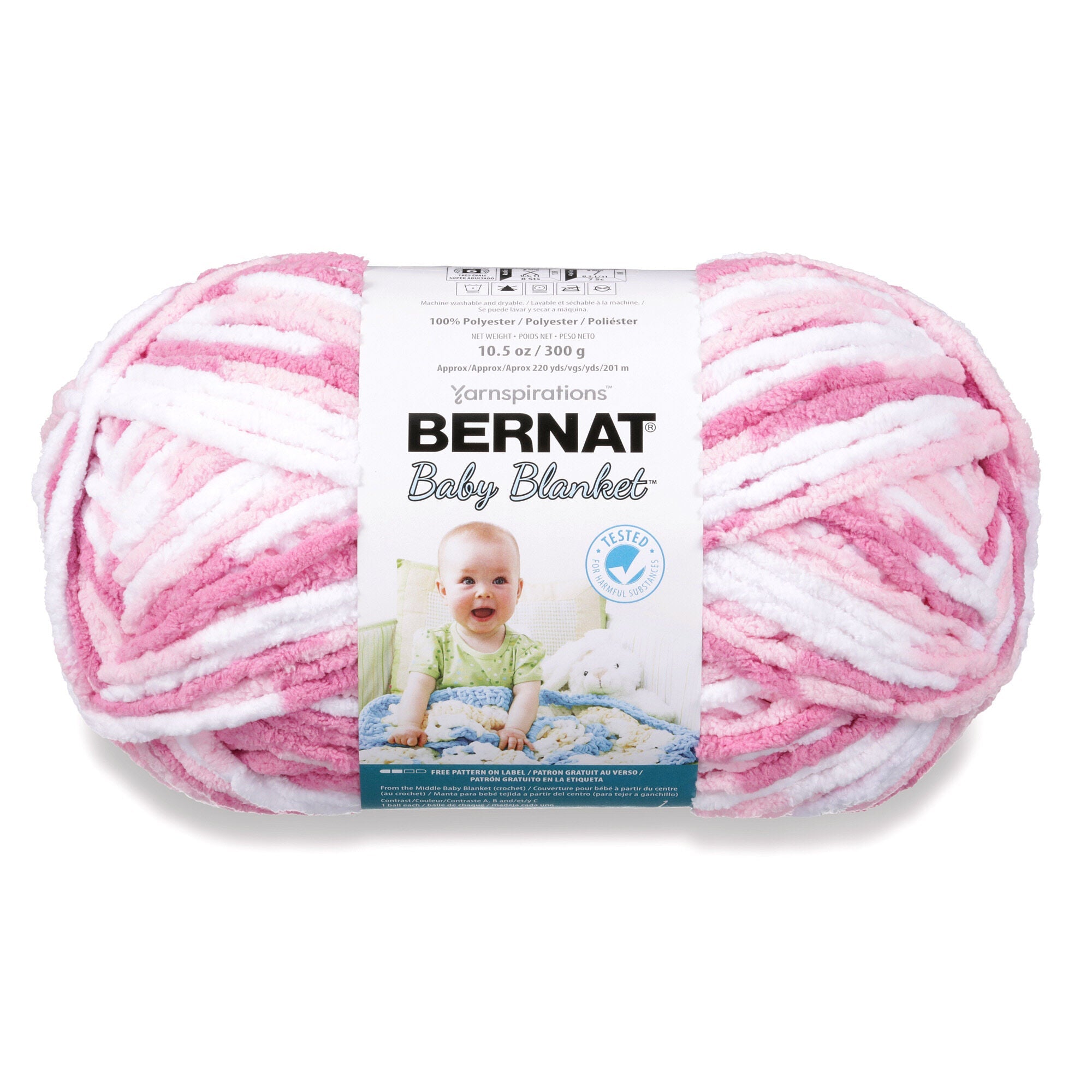 BABY BLANKET (Big Ball) | Bernat Collection - www.Shopthatapp.com