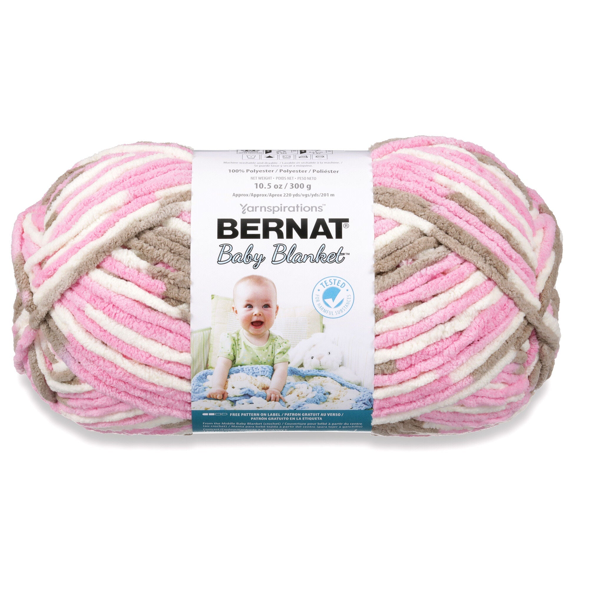 BABY BLANKET (Big Ball) | Bernat Collection - www.Shopthatapp.com