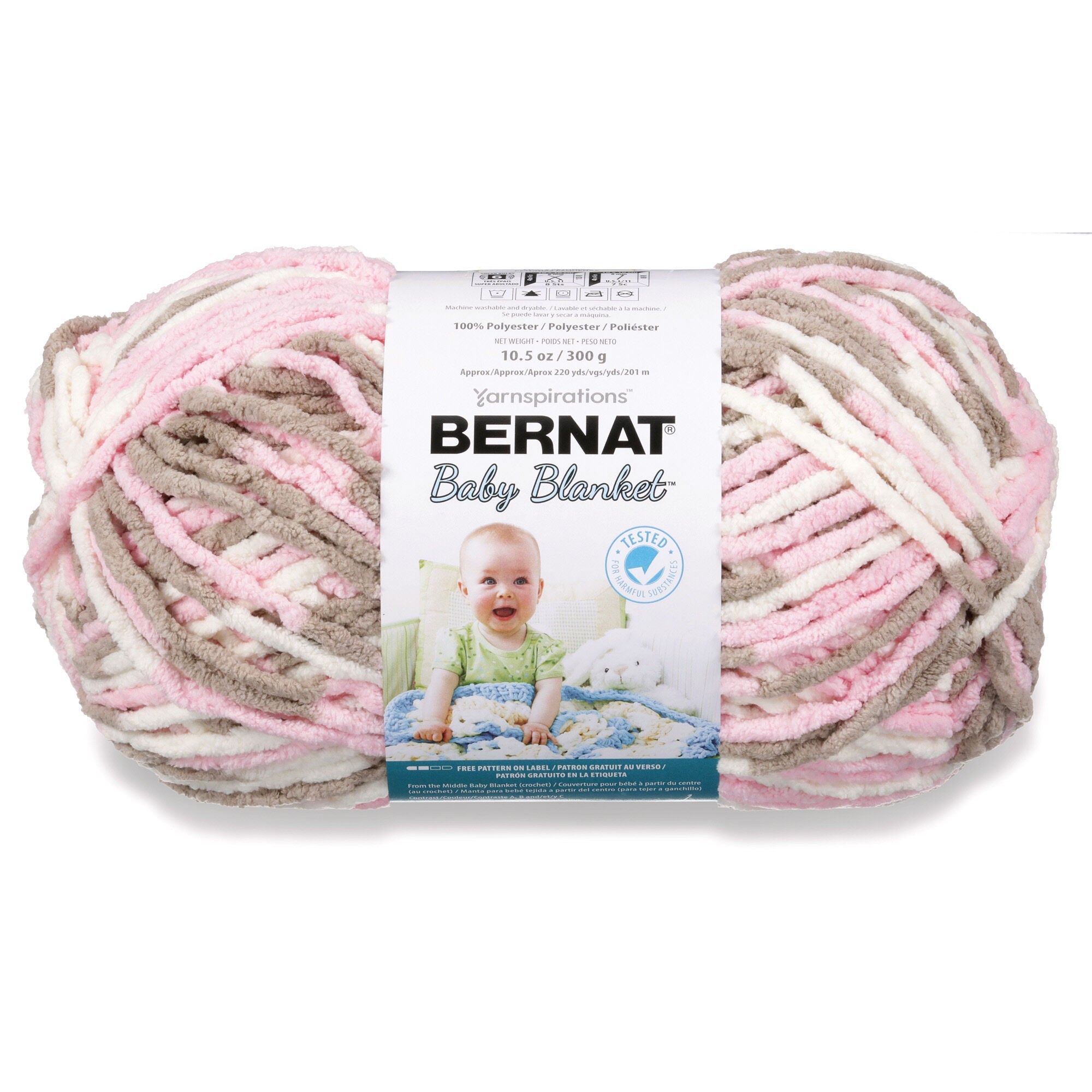 BABY BLANKET (Big Ball) | Bernat Collection - www.Shopthatapp.com
