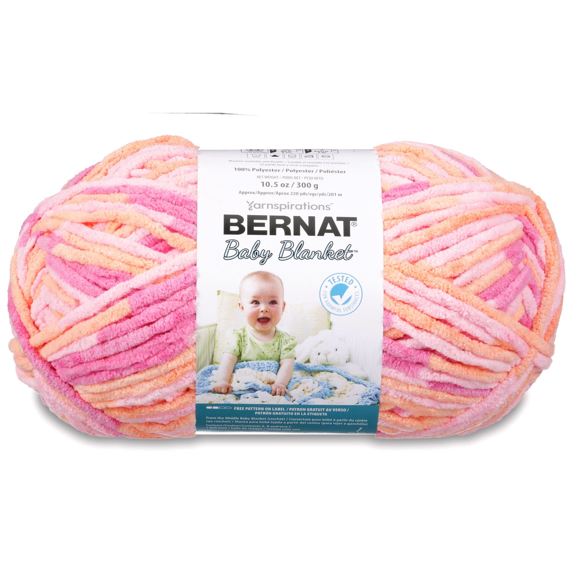 BABY BLANKET (Big Ball) | Bernat Collection - www.Shopthatapp.com