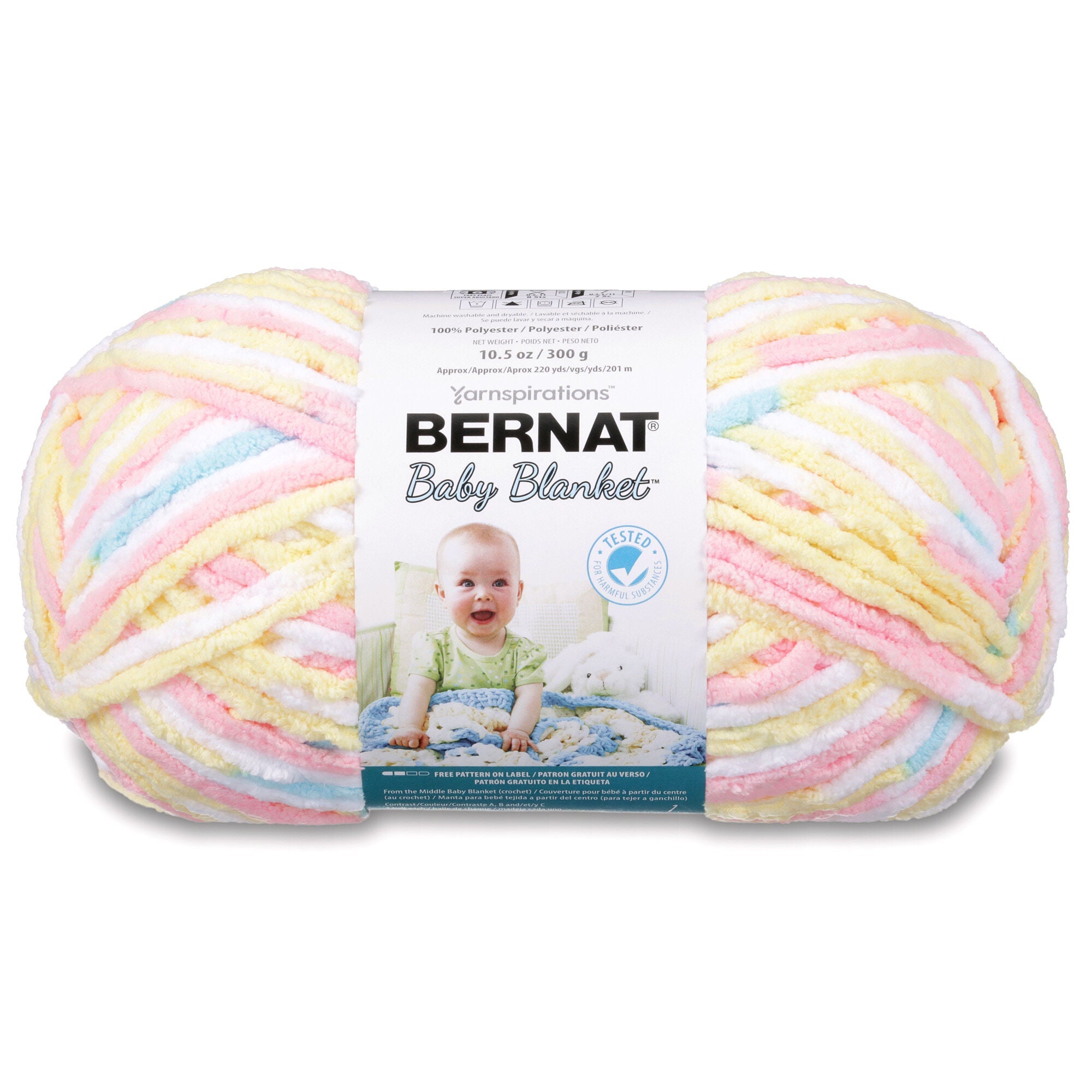 BABY BLANKET (Big Ball) | Bernat Collection - www.Shopthatapp.com