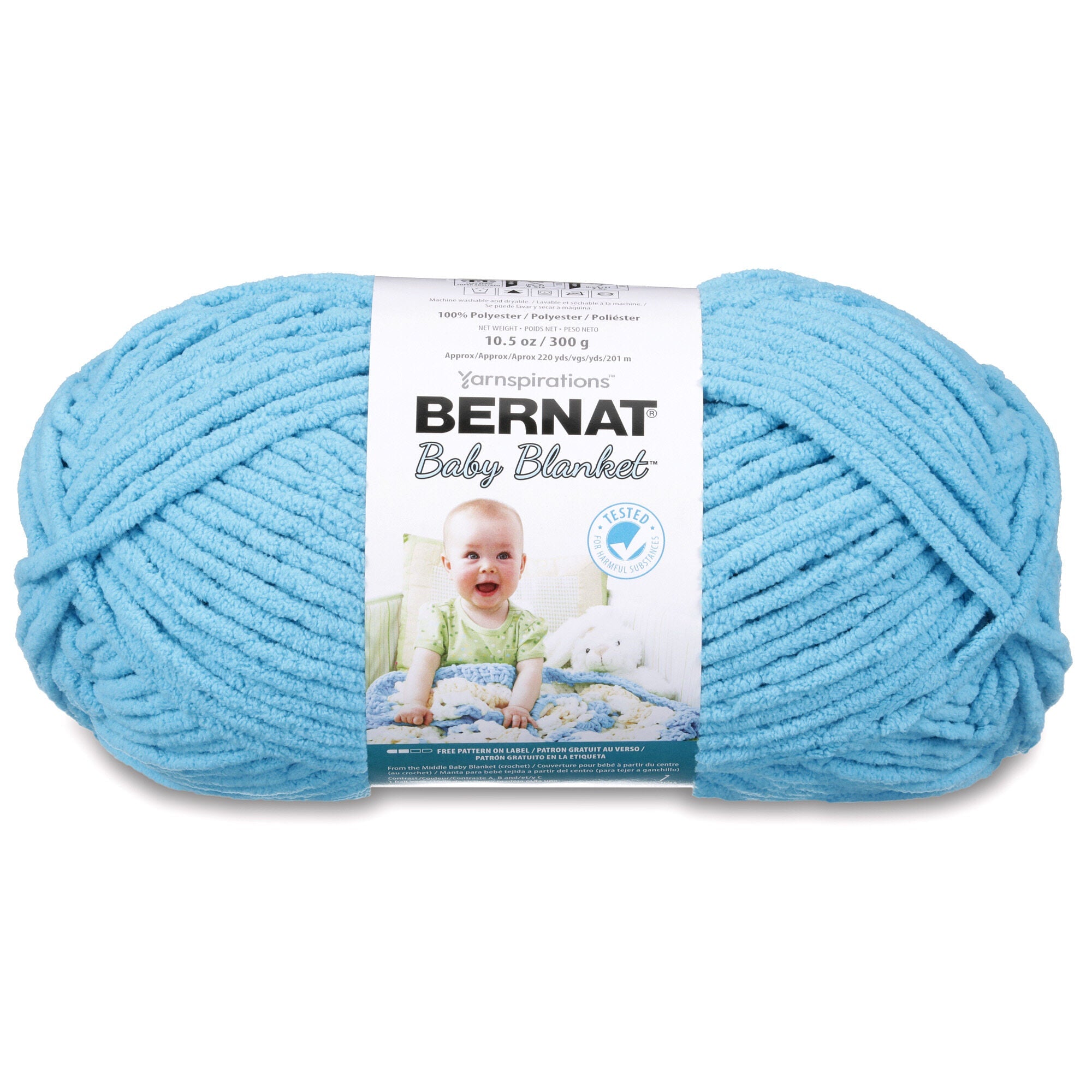 BABY BLANKET (Big Ball) | Bernat Collection - www.Shopthatapp.com