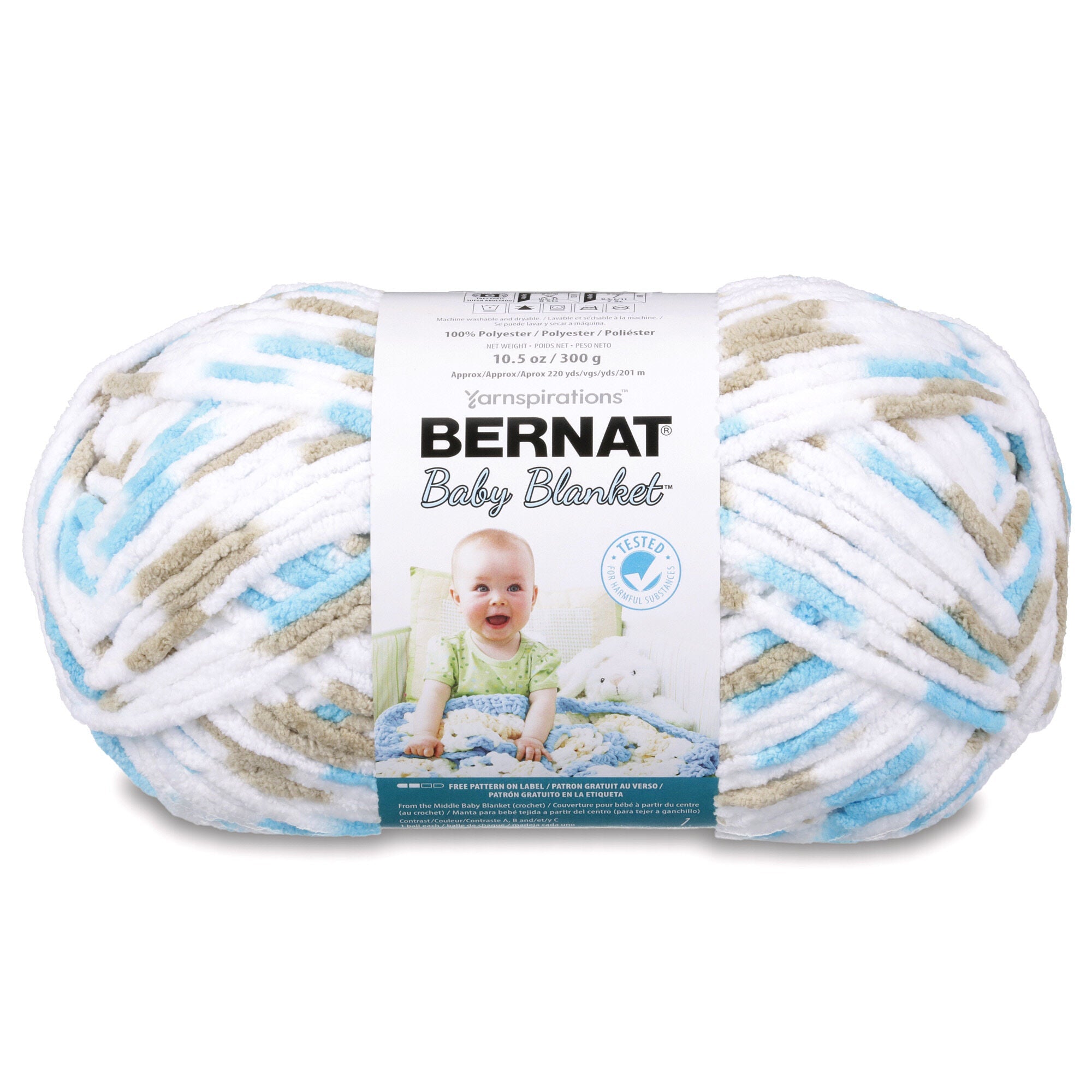 BABY BLANKET (Big Ball) | Bernat Collection - www.Shopthatapp.com