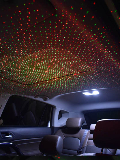 USB Car Ambient lighting Star Sky Vehicle Atmosphere Light - www.Shopthatapp.com