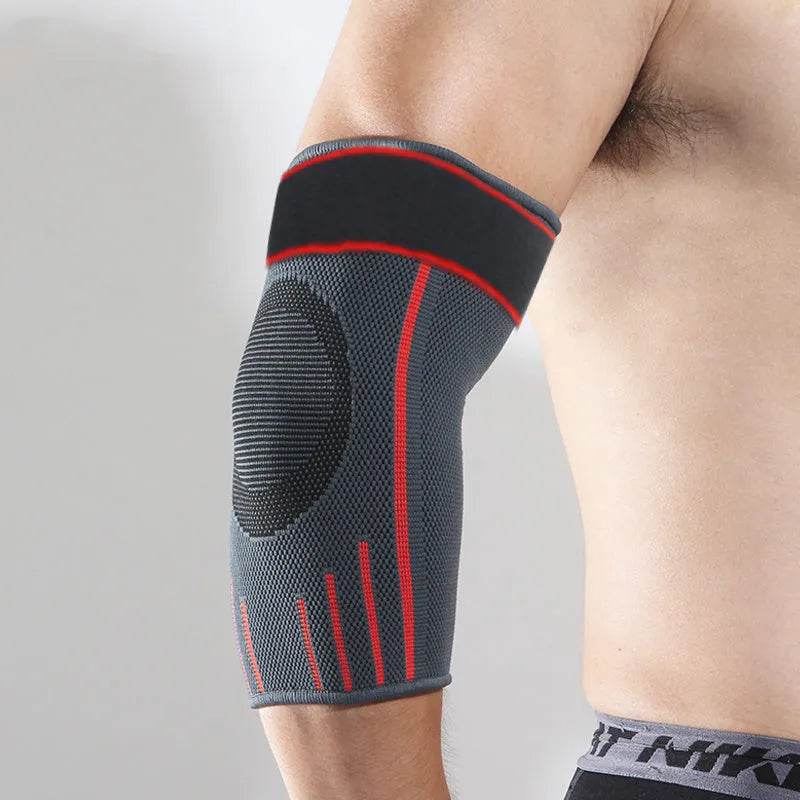 Adjustable Compression Strap Elbow Support Brace - www.Shopthatapp.com
