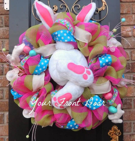 Christmas Bunny Garland Easter Decoration Foam Fruit Mall Living Room Props Ornaments - www.Shopthatapp.com