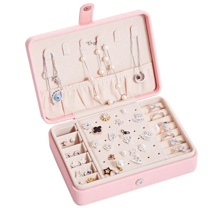 Multifunctional Jewelry Storage Box For Earrings, Earrings, Rings - www.Shopthatapp.com