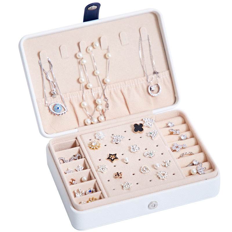 Multifunctional Jewelry Storage Box For Earrings, Earrings, Rings - www.Shopthatapp.com