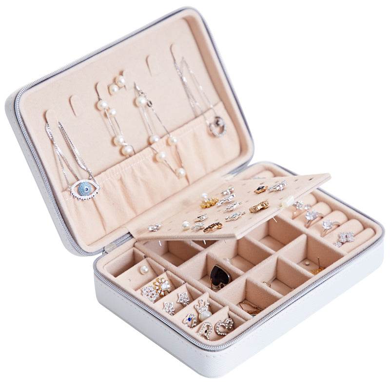 Multifunctional Jewelry Storage Box For Earrings, Earrings, Rings - www.Shopthatapp.com