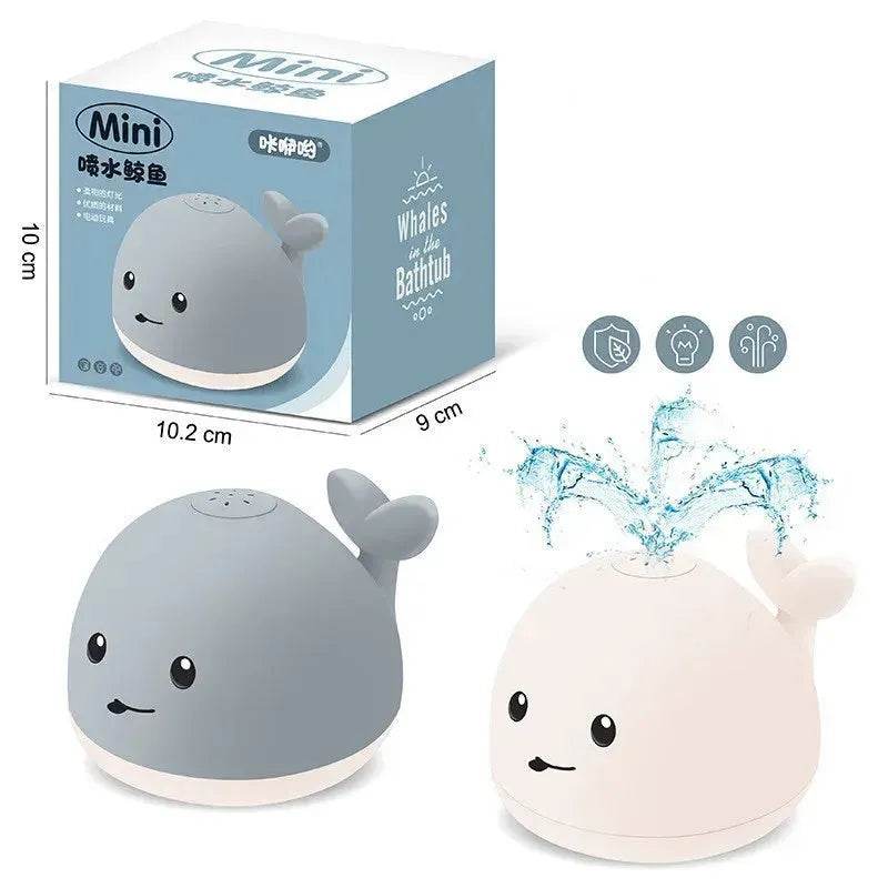 Baby Cute LED Light spray water whale bath toy - www.Shopthatapp.com