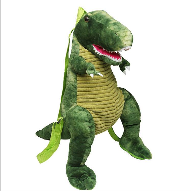 3D Dinosaur Kids Backpack – Cute Cartoon Plush Bag - www.Shopthatapp.com