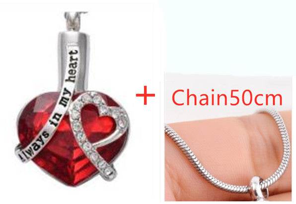 Crystal Heart Pendant - www.Shopthatapp.com
