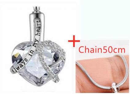 Crystal Heart Pendant - www.Shopthatapp.com
